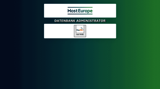 dbadmin.hosteurope.de