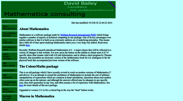 dbaileyconsultancy.co.uk