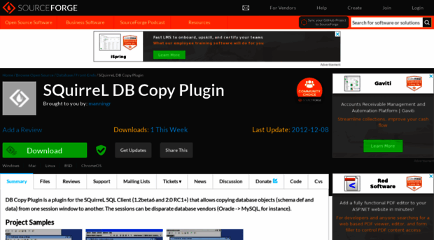 dbcopyplugin.sourceforge.net