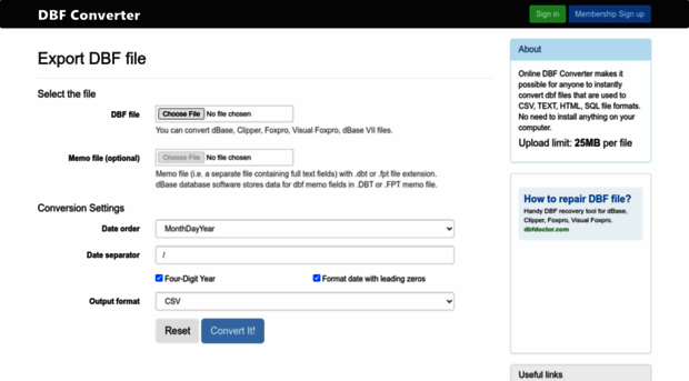 dbfconv.com