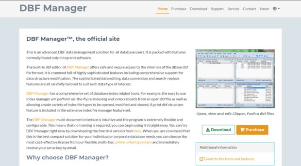 dbfmanager.com