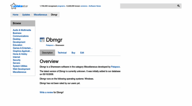 dbmgr.updatestar.com