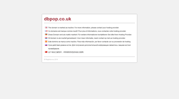 dbpop.co.uk