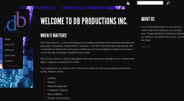 dbproductioninc.com