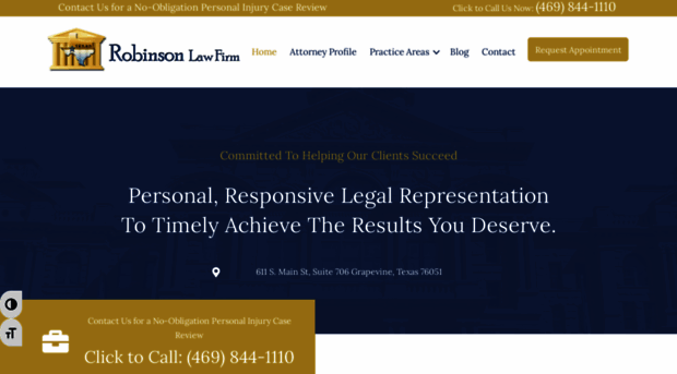 dbrobinsonlaw.com