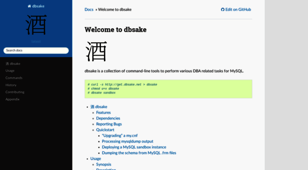 dbsake.readthedocs.io