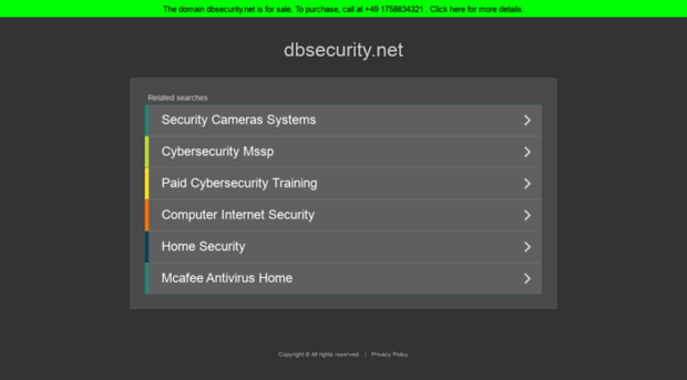 dbsecurity.net