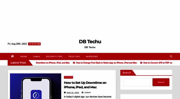 dbtechu.com