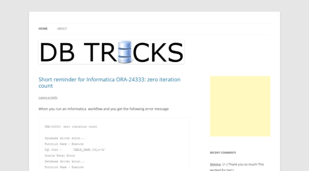 dbtricks.com