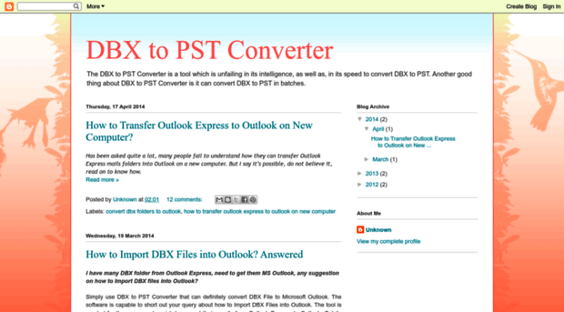 dbxpstconverter.blogspot.in