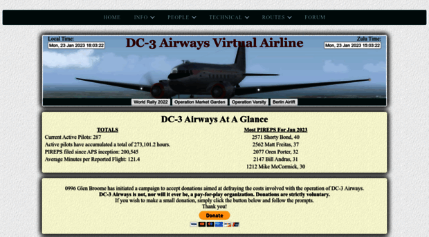 dc3airways.net