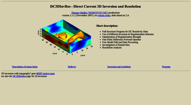 dc3dinvres.resistivity.net