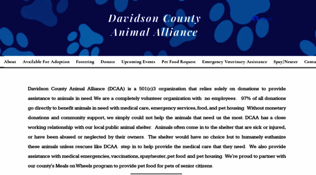 dcanimalalliance.org