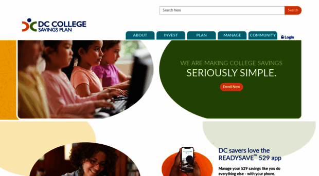 dccollegesavings.com