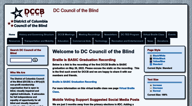 dccounciloftheblind.org