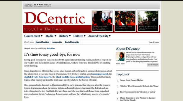 dcentric.wamu.org