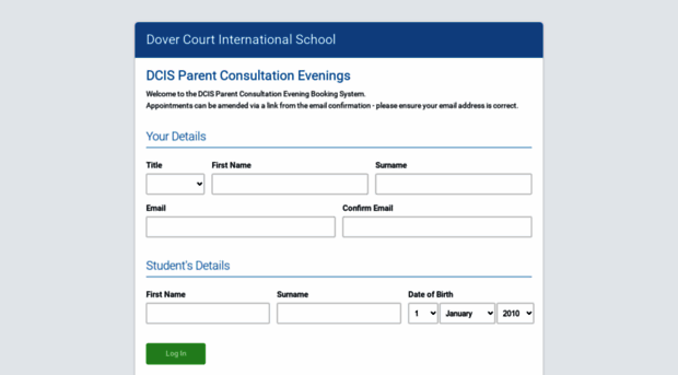 dcis.parentseveningsystem.co.uk