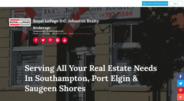 dcjohnstonrealty.com