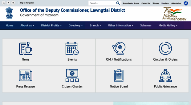 dclawngtlai.mizoram.gov.in