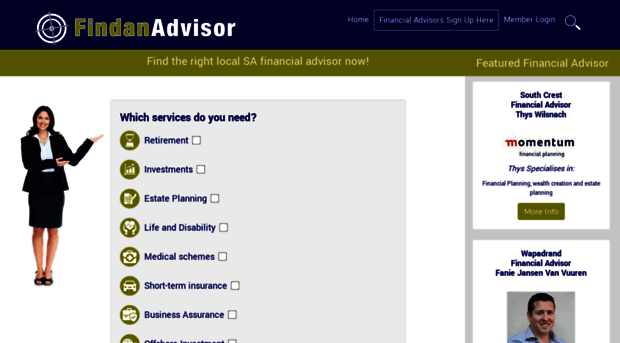 dconnon.findanadvisor.co.za