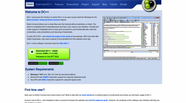 dcplusplus.sourceforge.net