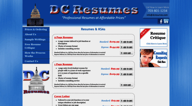 dcresumes.com