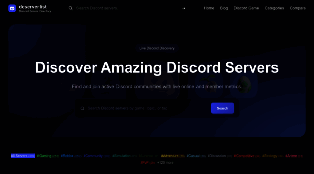 dcserverlist.com