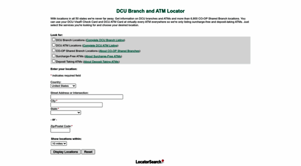 dcu.locatorsearch.com