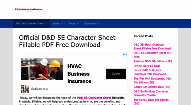 dd5echaractersheet.co