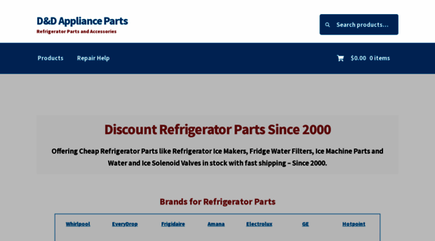 ddapplianceparts.com