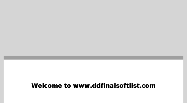 ddfinalsoftlist.com