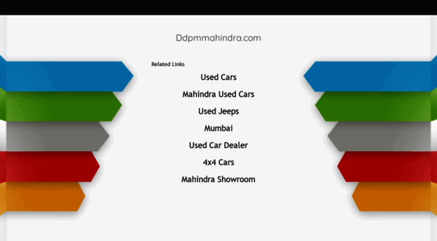 ddpmmahindra.com