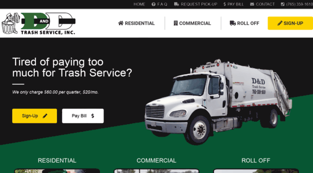 ddtrashservice.com