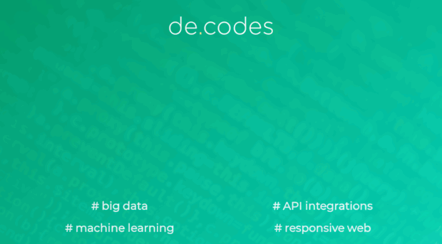 de.codes