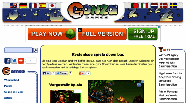 de.gonzagames.com