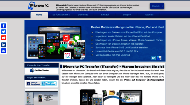 de.iphone-to-pc.com