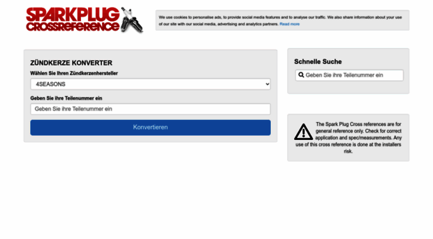 de.sparkplug-crossreference.com