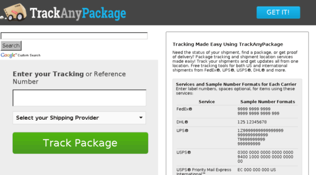 de.trackanypackage.com