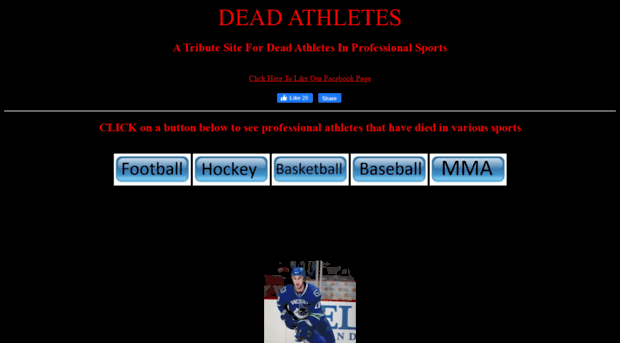 deadathletes.net