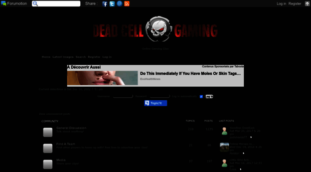 deadcellgaming.forumotion.com