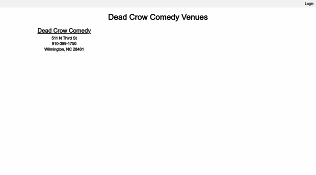 deadcrowcomedy.seatengine.com