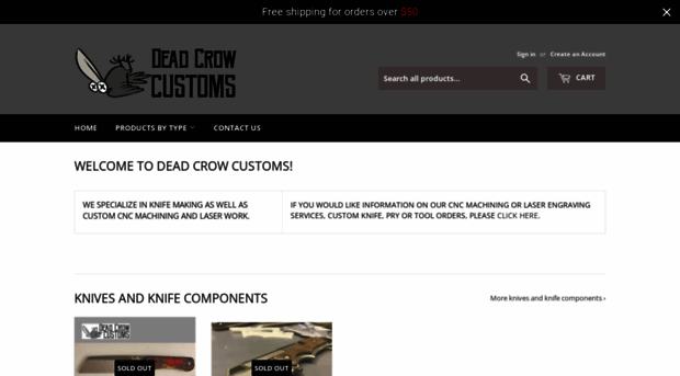 deadcrowcustoms.com