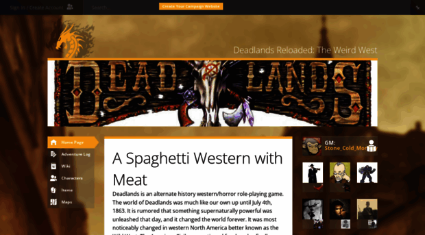 deadlands-weird-west.obsidianportal.com