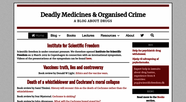 deadlymedicines.dk