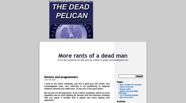 deadpelican.com