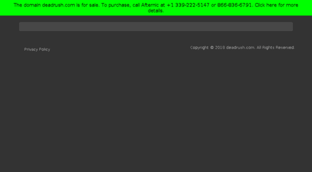 deadrush.com