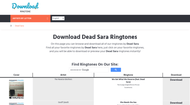 deadsara.download-ringtone.com