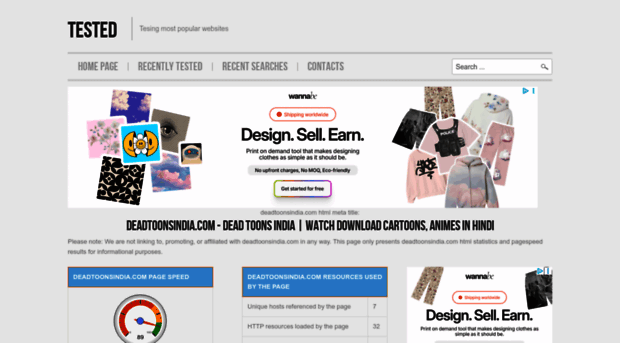 deadtoonsindia.com.testednet.com