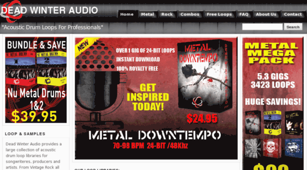 deadwinteraudio.com