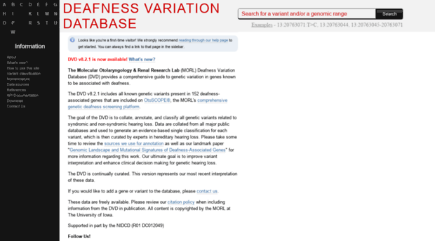 deafnessvariationdatabase.org